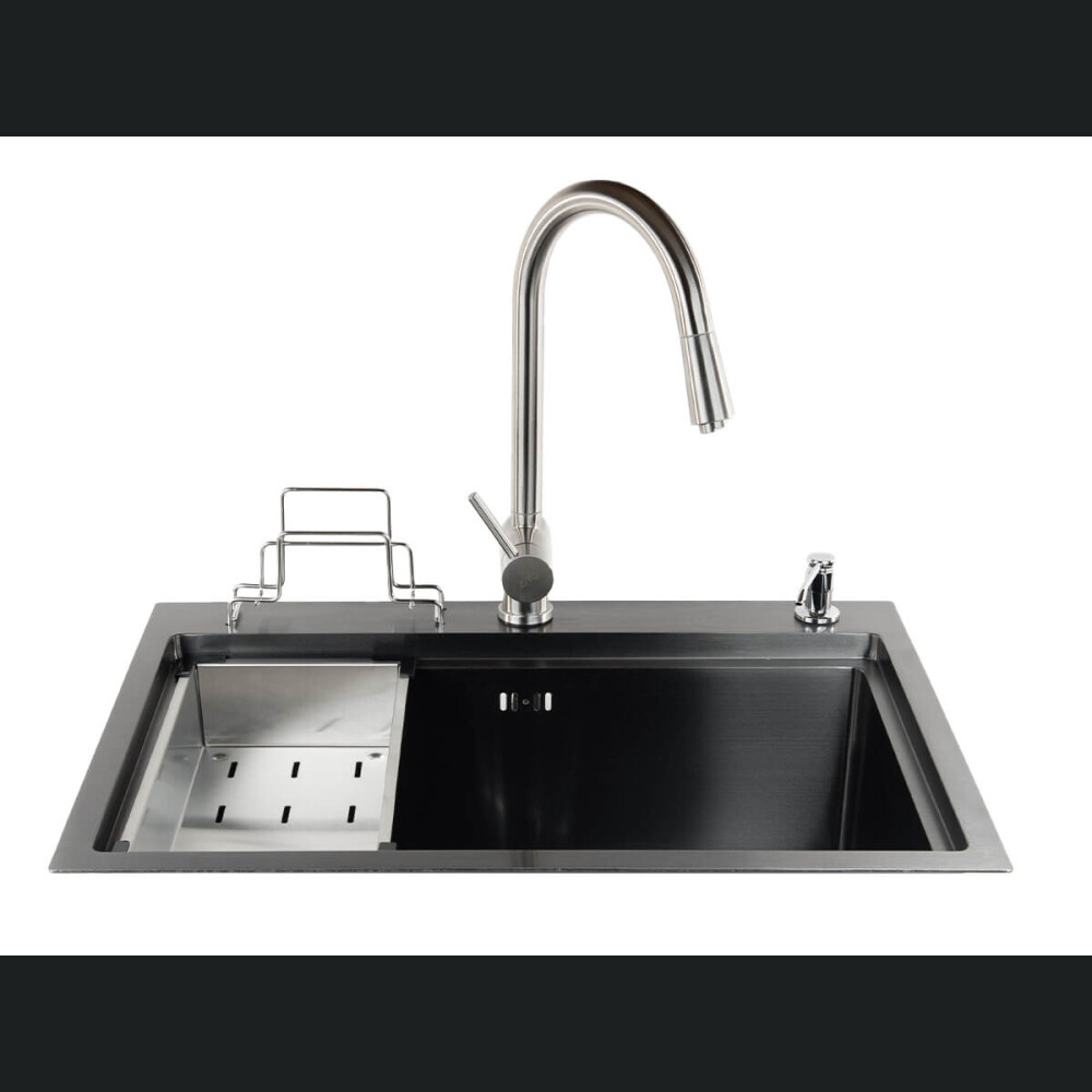 Lavaman kuzhine ZITO INOX-antracit Rockford 68x48x22 cm