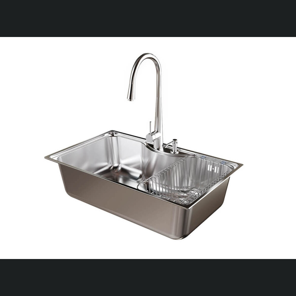 Lavaman kuzhine ZITO Nashville inox 80x50x23 cm