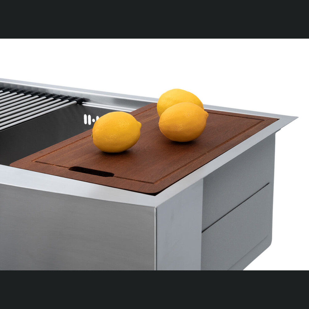 Lavaman kuzhine ZITO Texas inox 838x559x254mm me aksesore