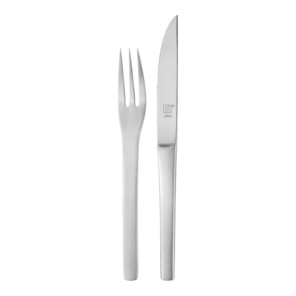 Set 12 copë thikë dhe pirunj për steak - Zwilling