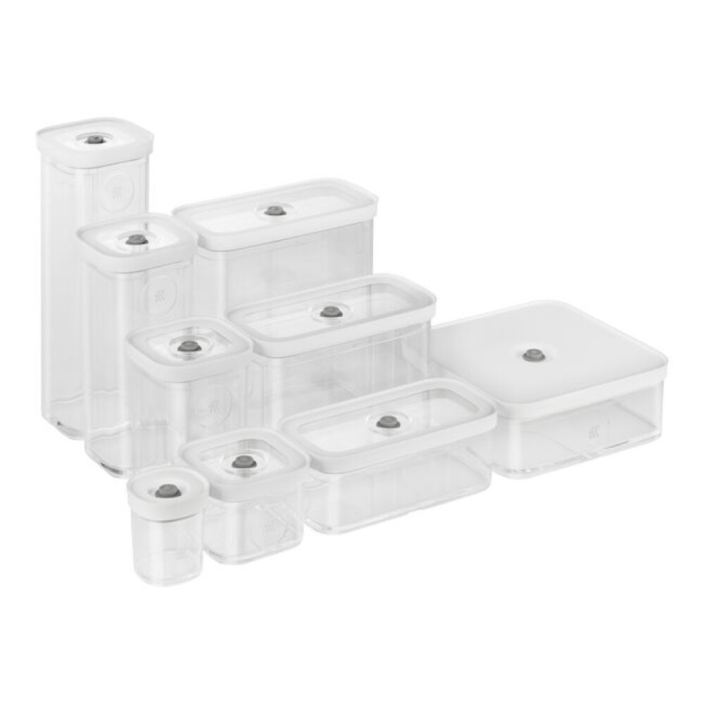 Kuti vakum CUBE 2M / 21 cm, transparente e bardhë - Zwilling