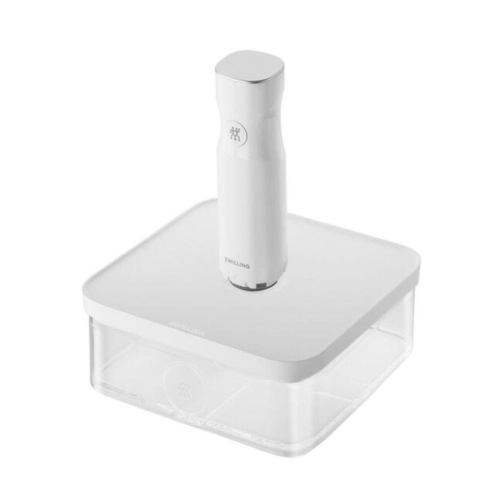 Kuti me vakum CUBE L / 21 cm, transparente-bardhë - Zwilling