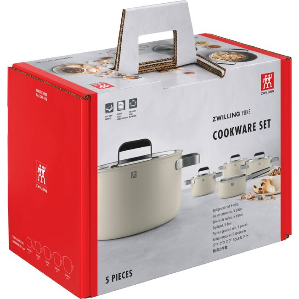 Set enësh gatimi 5 copë, çelik inox 18/10 - Zwilling