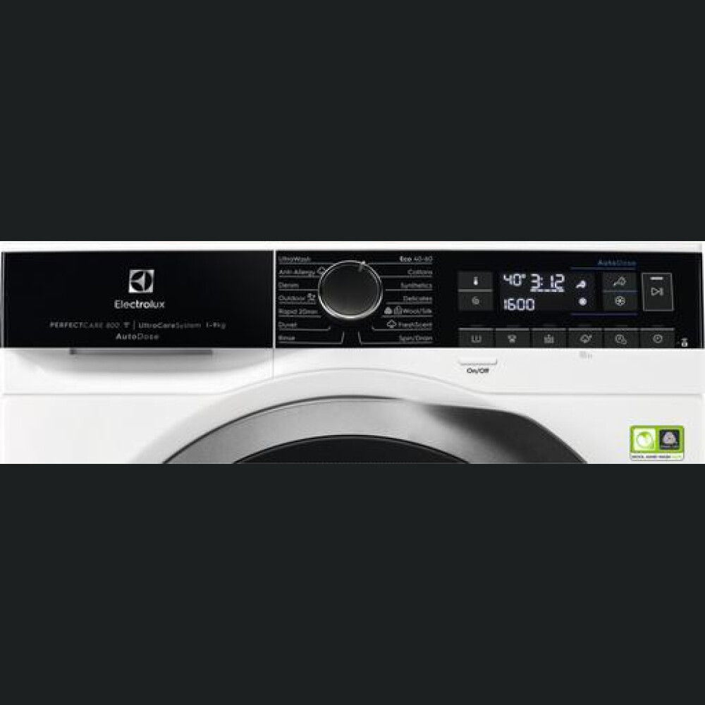 Lavatriçe Electrolux EW8F169ASA, PerfectCare800 klasi A me AutoDose dhe WiFi 9 kg, A
