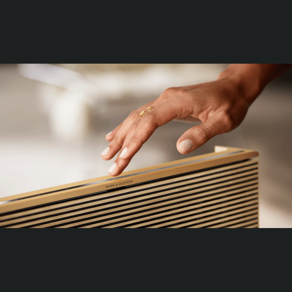 Altoparlant kompakt Bang & Olufsen Beosound Level, Wi-Fi, Ton Gold