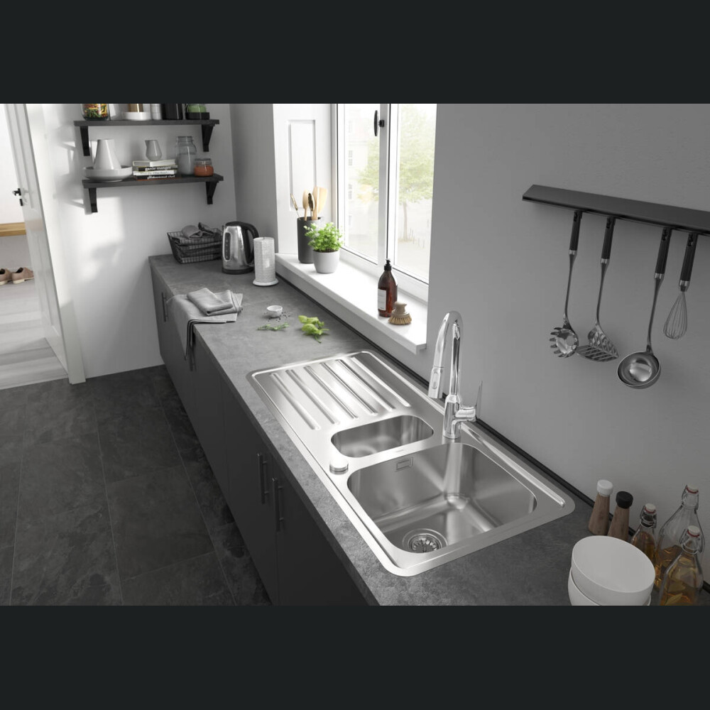 Lavaman i integruar i kuzhinës Hansgrohe S41