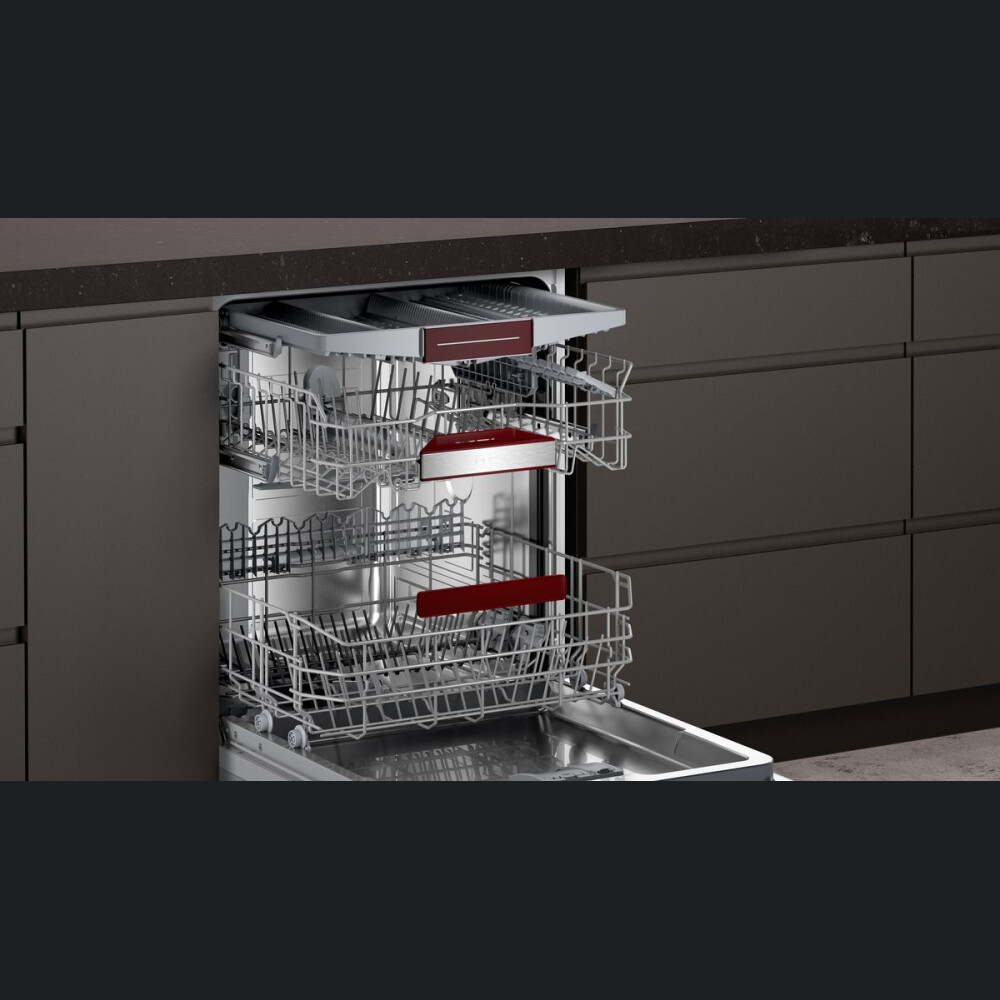 Enëlarëse Neff S155HCX29E plotësisht e integruar, 60 cm, 14 komplete, B