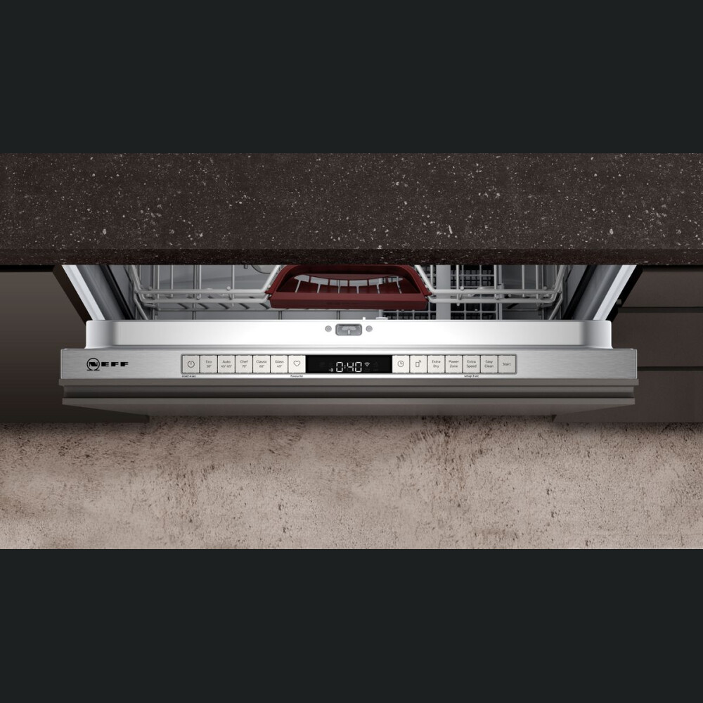 Enëlarëse Neff S155HTX15E plotësisht e integruar, 12 komplete, E