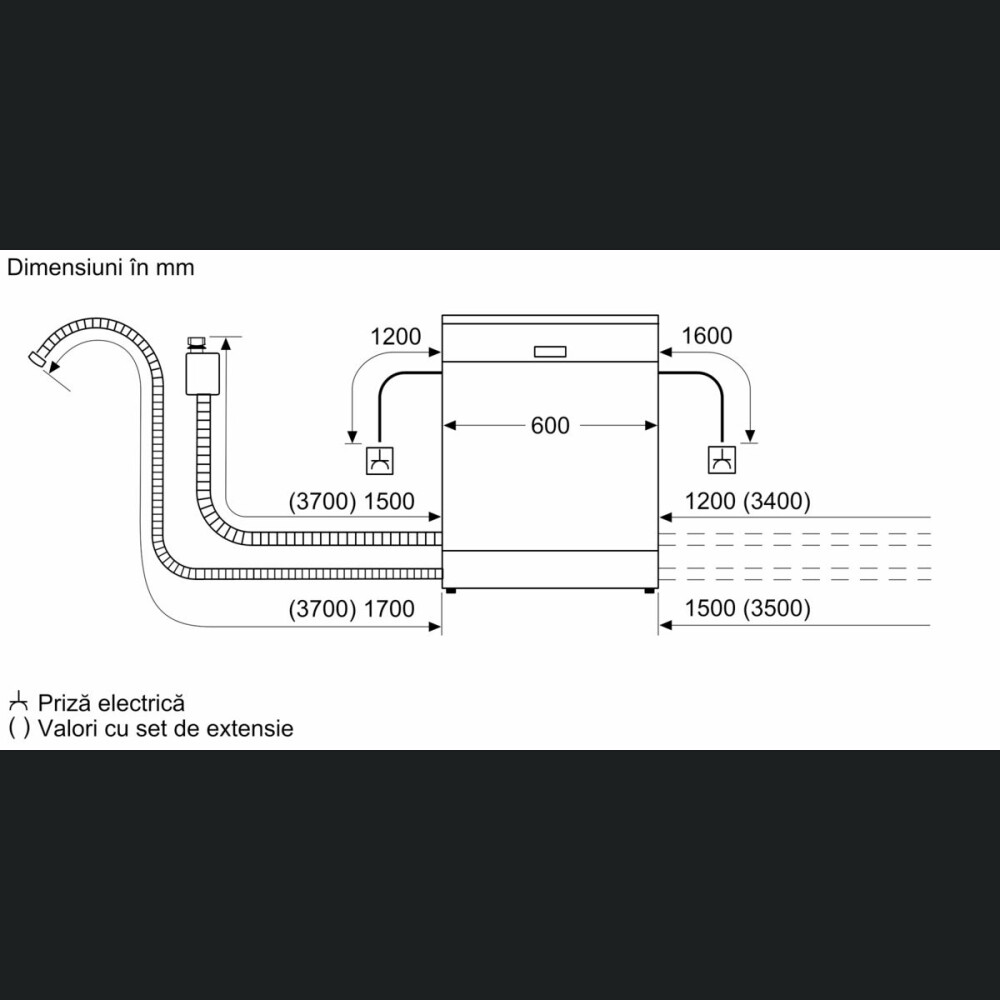 Enëlarëse e integruar Neff S299YB801E, 13 komplete, B