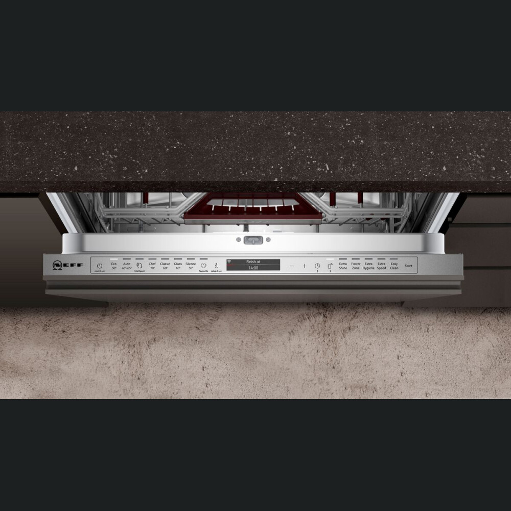 Neff S189YCX02E Enëlarëse plotësisht e integruar, Asistent për hapjen e dyerve, 14 grupe, 60 cm, B