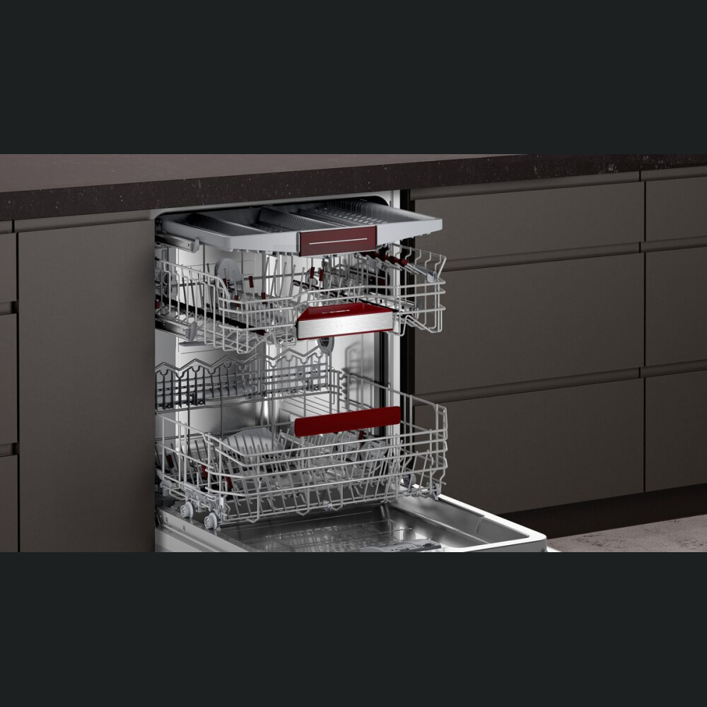 Neff S189YCX02E Enëlarëse plotësisht e integruar, Asistent për hapjen e dyerve, 14 grupe, 60 cm, B