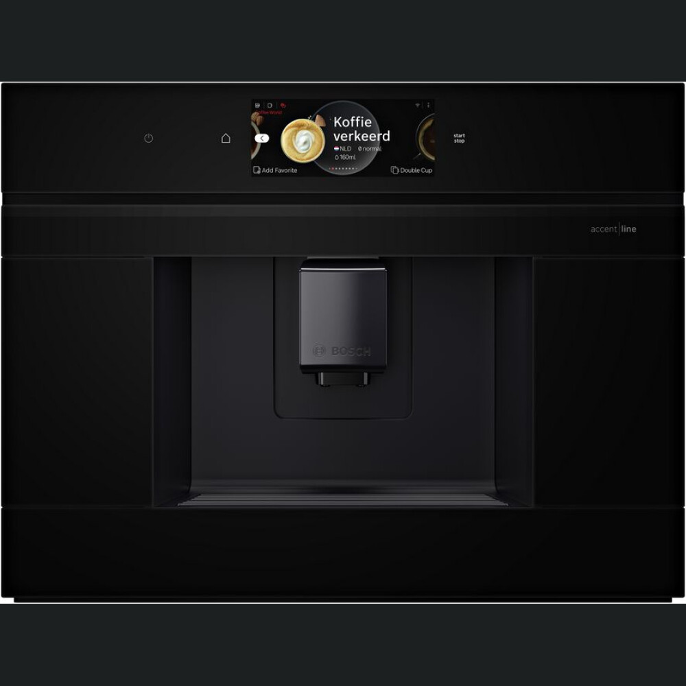 Aparat kafeje automatike e integruar Bosch CTL9181B0, e zezë