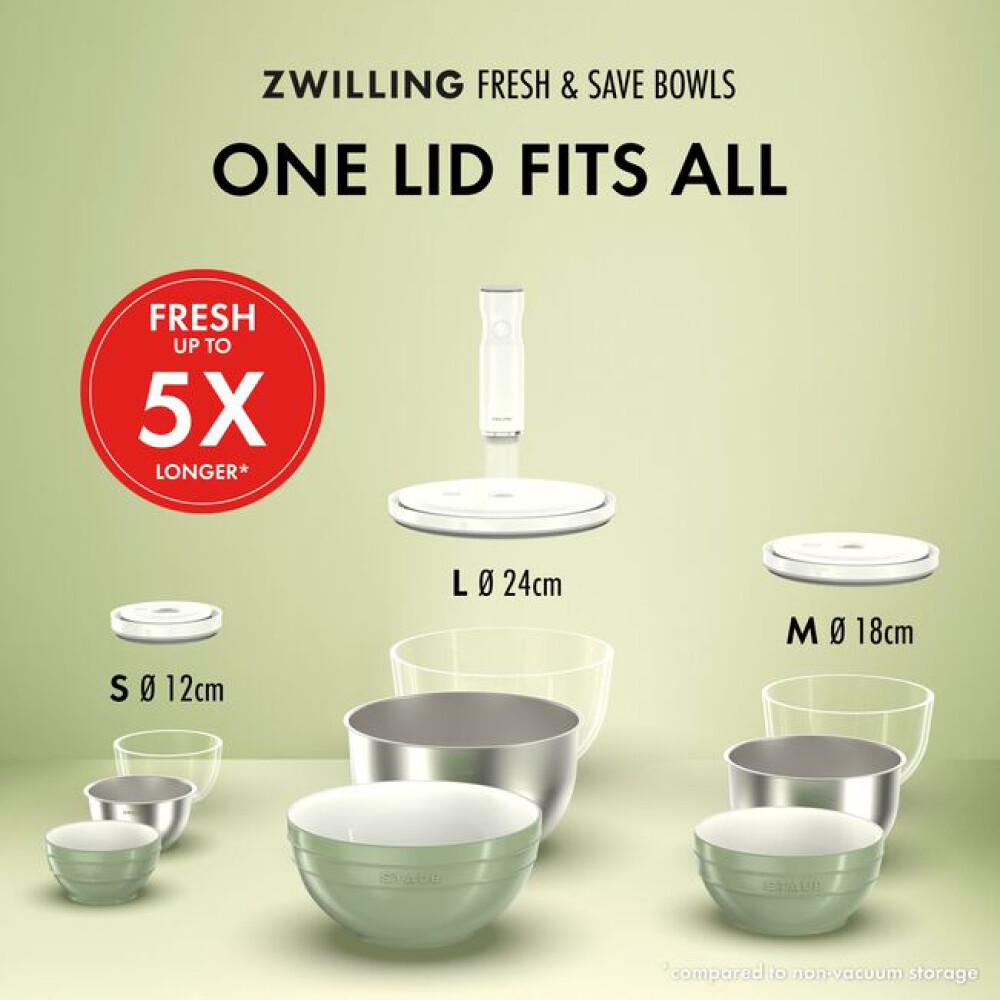 Set tasash, diametër 12 cm, 4 copë, ngjyrë e kuqe qershie, prej qeramike - Zwilling