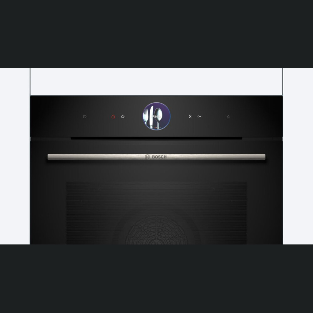 Furrë shumëfunksionale me opsion me avull Bosch HRG7361B1, E zezë, 71 l, A+