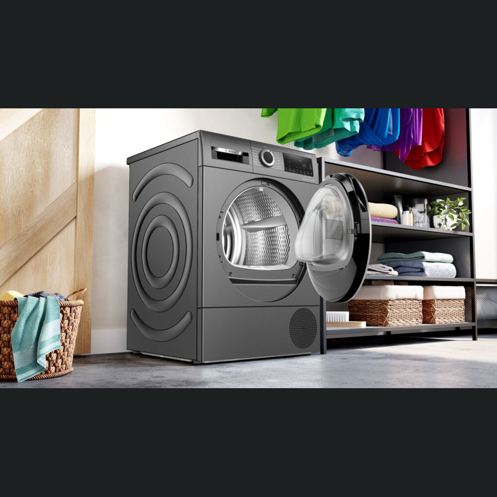 Tharëse bosh Bosch WQG235DREU, me kondensim dhe pompë nxehtësie 8 kg