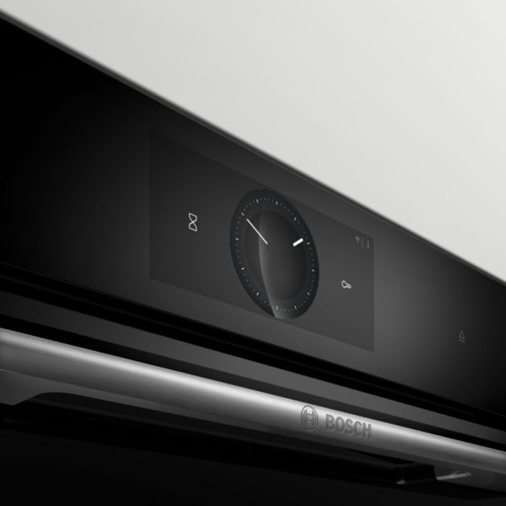 Furrë shumëfunksionale me opsion me avull Bosch HRG7361B1, E zezë, 71 l, A+