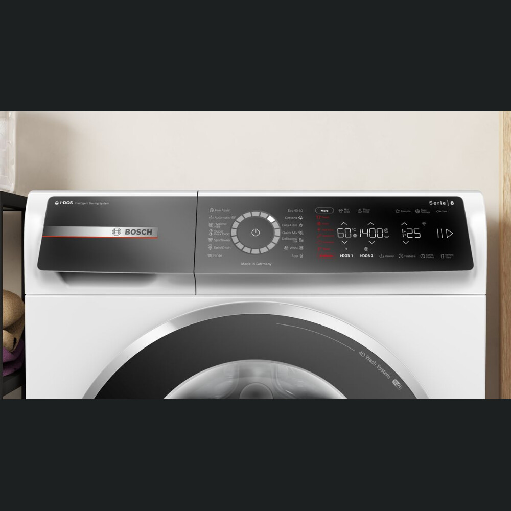 Rrobalarëse Bosch WGB254A0BY me ngarkesë të përparme 10 kg 1400 rpm, A