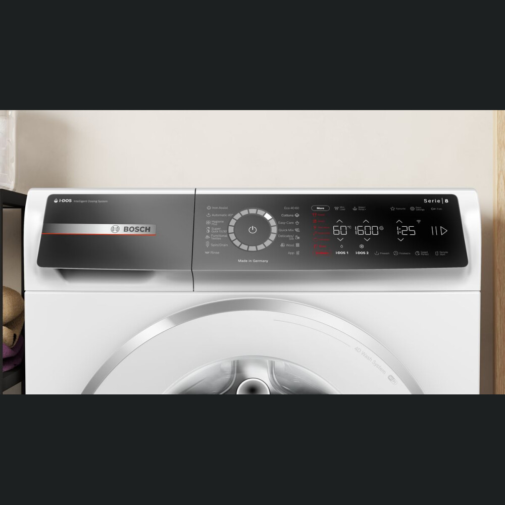 Lavatriçe Bosch WGB256A2BY, ngarkimi përpara, 10 kg, 1600 rpm, A