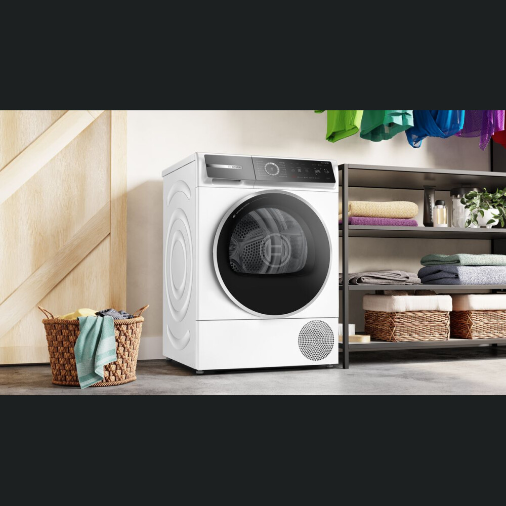 Tharëse bosh Bosch WQB245A0BY, me kondensim dhe pompë nxehtësie 9 kg, A+++