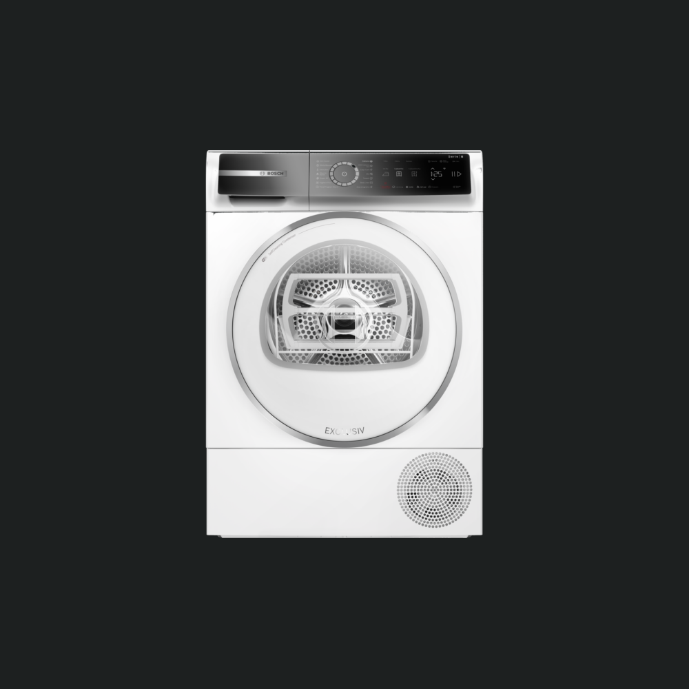 Tharëse Bosch WQB245A7BY, me kondensim dhe pompë nxehtësie 9 kg, A+++