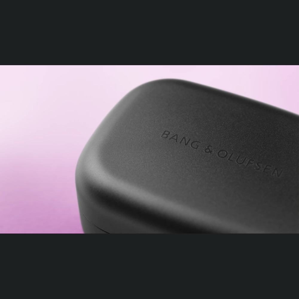 Kufje pa tel Bang & Olufsen Beoplay EX në vesh, anulim adaptiv i zhurmës, antracit i zi