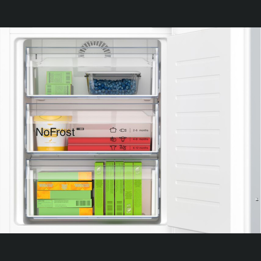 Frigorifer i integruar Neff KI7863DD0, 260 l, NoFrost, D