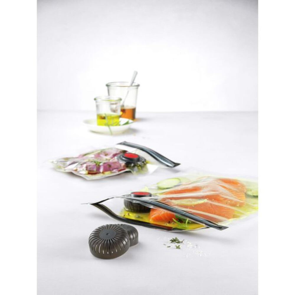 Set Fillestar Vakuumi, plastikë / M/L, 7 pjesë, e bardhë - Zwilling