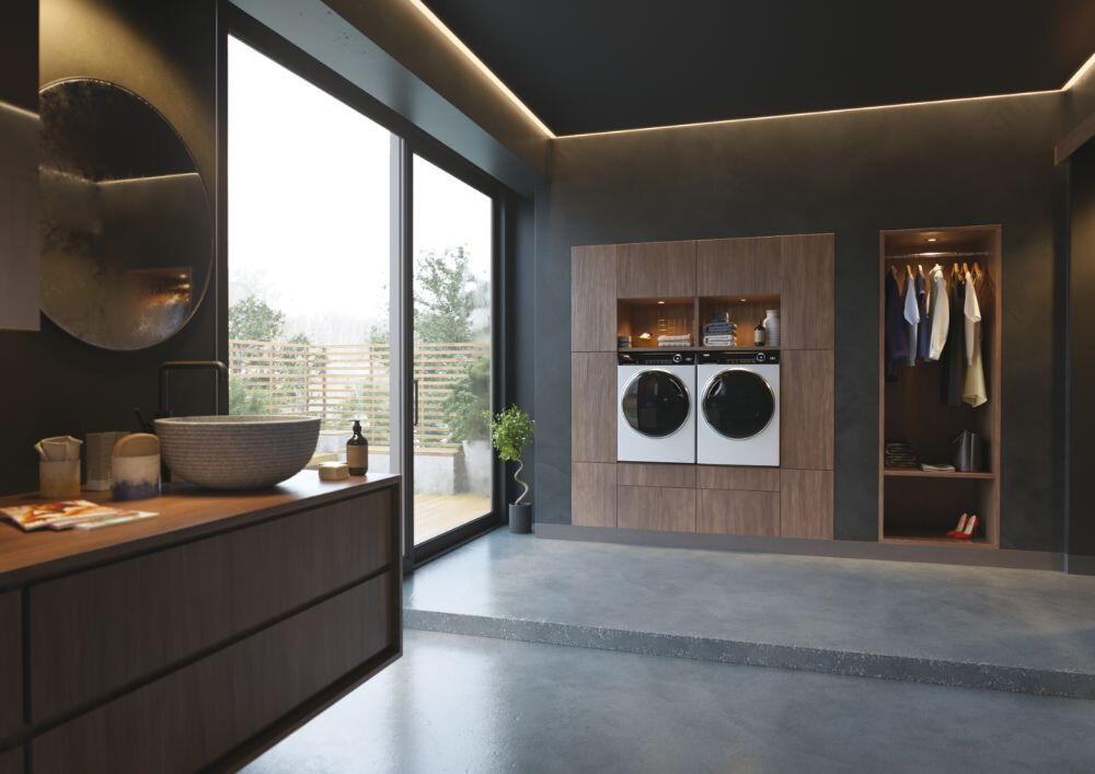 Rrobalarëse Haier HW120-B14979-S, I-Pro Series 7 Jo-përfshirëse, 12 kg, 1400 RPM, Motor me lëvizje direkte, Klasi A, E bardhë, 14 programe, L x H x L (cm) 60x69x85