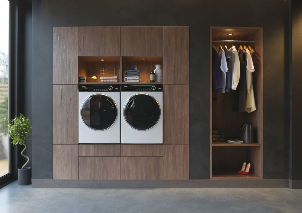 Rrobalarëse Haier HW120-B14979-S, I-Pro Series 7 Jo-përfshirëse, 12 kg, 1400 RPM, Motor me lëvizje direkte, Klasi A, E bardhë, 14 programe, L x H x L (cm) 60x69x85