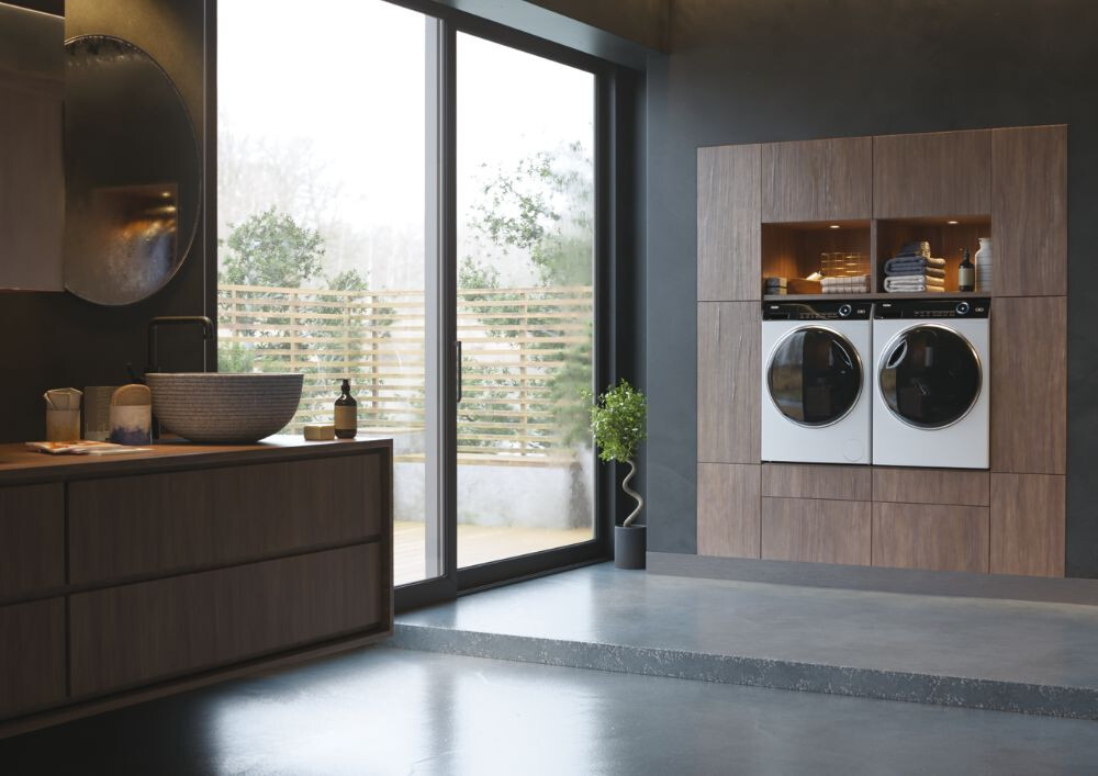 Rrobalarëse Haier HW80-B14979-S, I-Pro Seria 7 e pa inkorporuar, 8 kg, 1400 RPM, Motori me lëvizje direkte, Klasi A, E bardhë, 14 programe, L x H x I (cm) 60x55x85