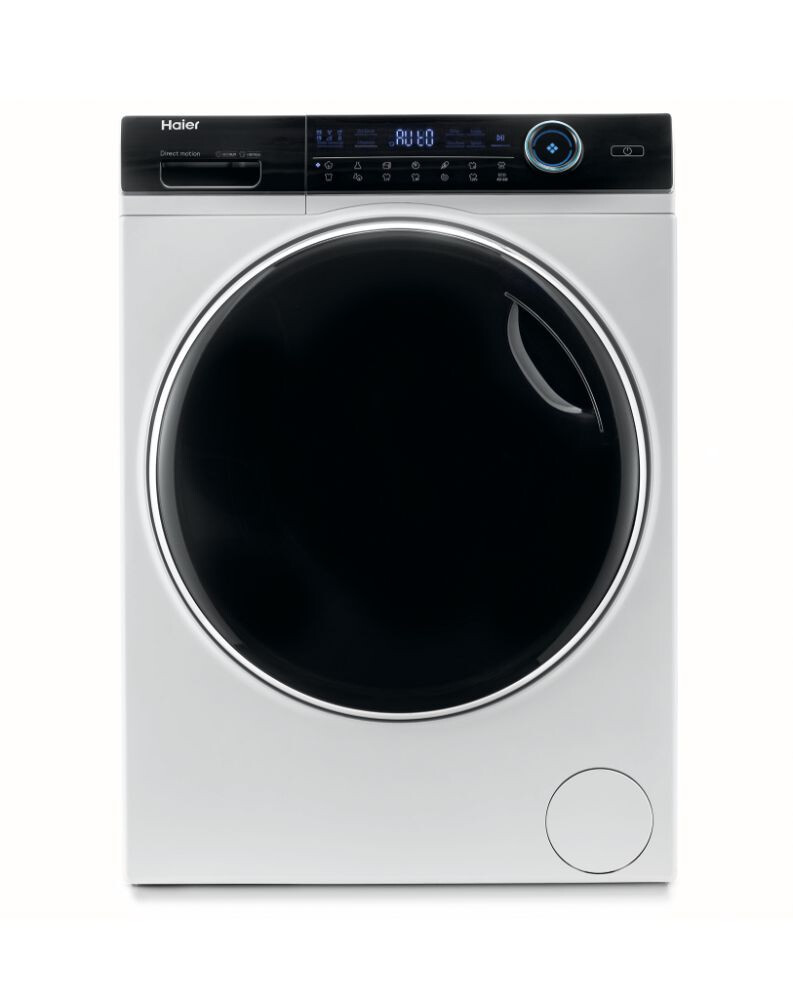 Lavatriçe Haier HWD120-B14979-S me tharëse, I-Pro Seria 7 e pavarur, 12 / 8 kg, 1400 RPM, Motor me lëvizje direkte, cikli i kombinuar i klasës E, e bardhë, L x H x L (cm) 60x69