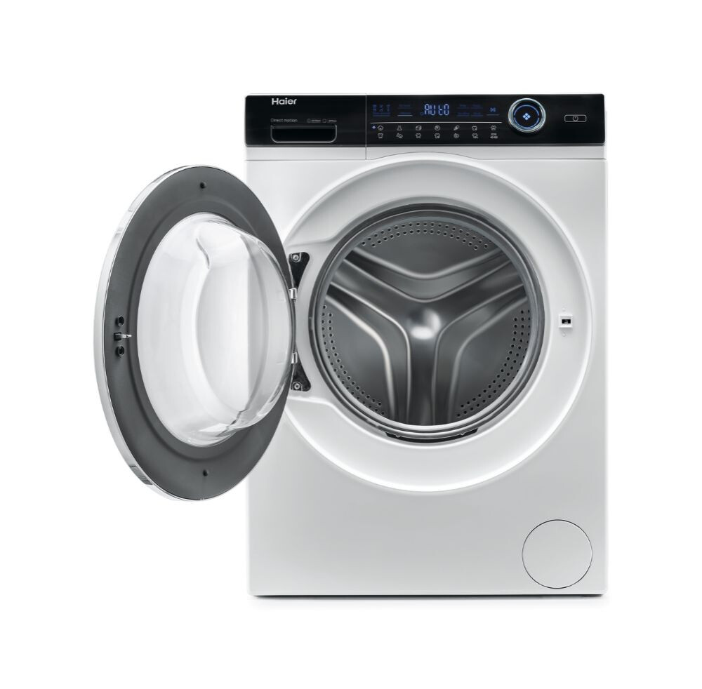 Lavatriçe Haier HWD80-B14979-S me tharëse, I-Pro Seria 7 e pavarur, 8 / 5 kg, 1400 RPM, Motor me lëvizje direkte, Klasa e ciklit të kombinuar D, e bardhë, L x H x I (cm) 60x55x85