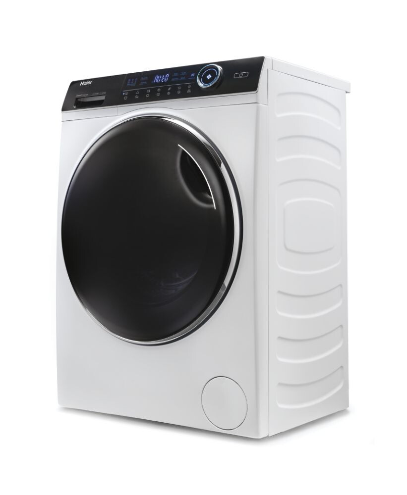 Lavatriçe Haier HWD80-B14979-S me tharëse, I-Pro Seria 7 e pavarur, 8 / 5 kg, 1400 RPM, Motor me lëvizje direkte, Klasa e ciklit të kombinuar D, e bardhë, L x H x I (cm) 60x55x85
