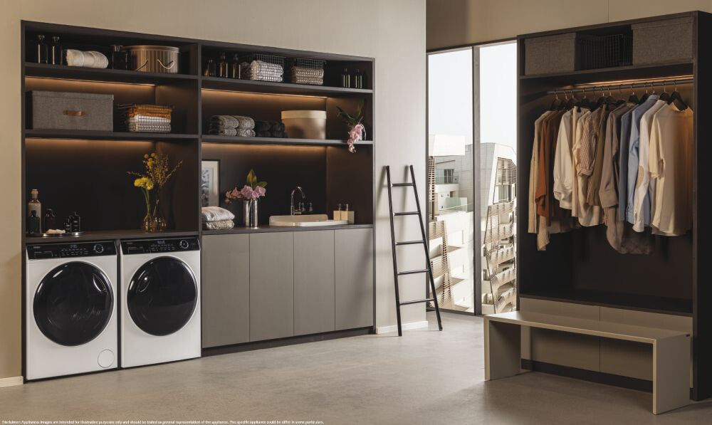 Rrobalarëse Haier HW80-B14959U1-S, Seria I-Pro 5 e pa inkorporuar, 8 kg, 1400 RPM, Motor me lëvizje direkte, Klasi A, E bardhë, L x H x I (cm) 60x57x85