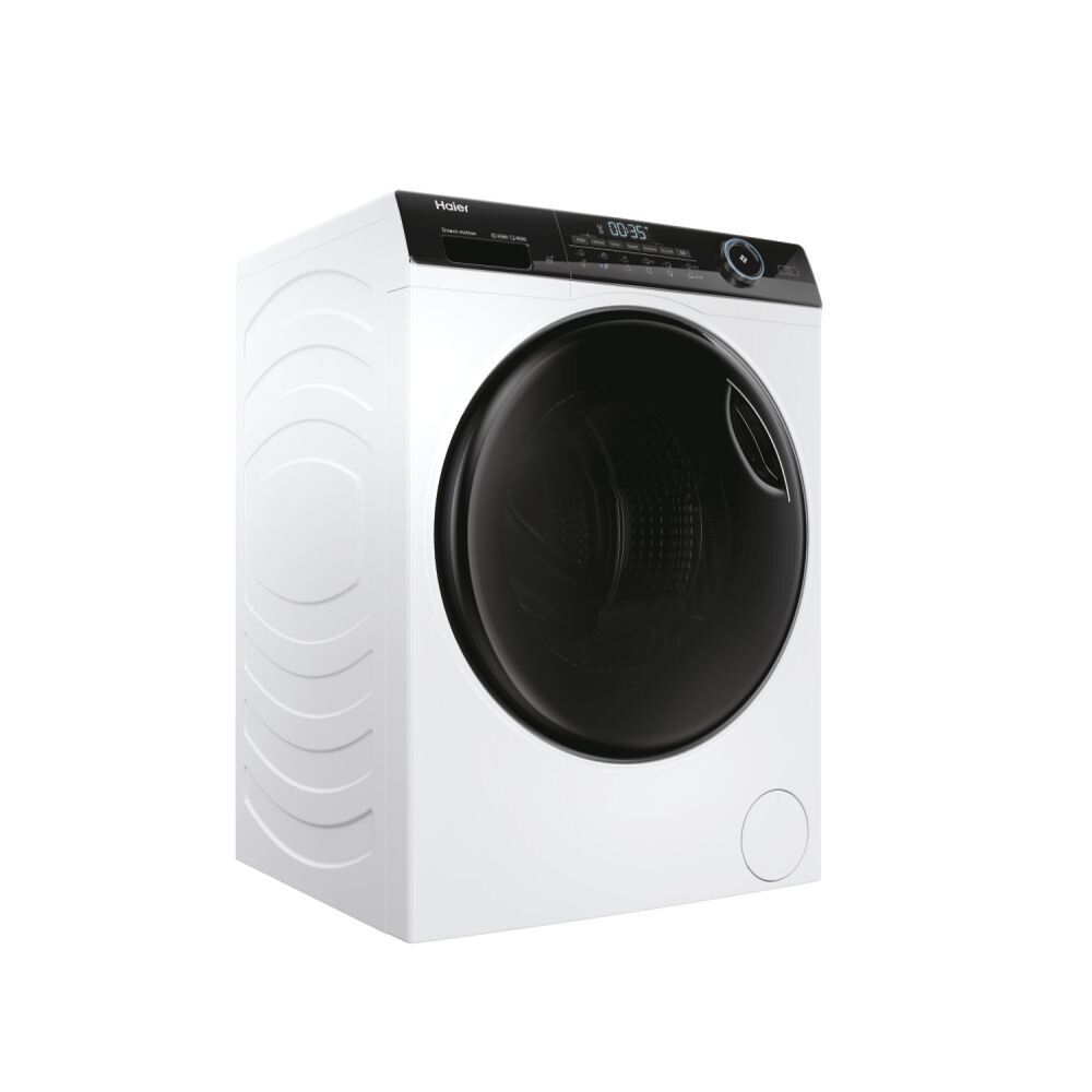 Rrobalarëse Haier HWD90-B14959U1-S, I-Pro Seria 5 e pavarur, 9 / 6 kg, 1400 RPM, Motor me lëvizje direkte, Klasa e ciklit të kombinuar D, e bardhë, L x H x I (cm) 60x62x85