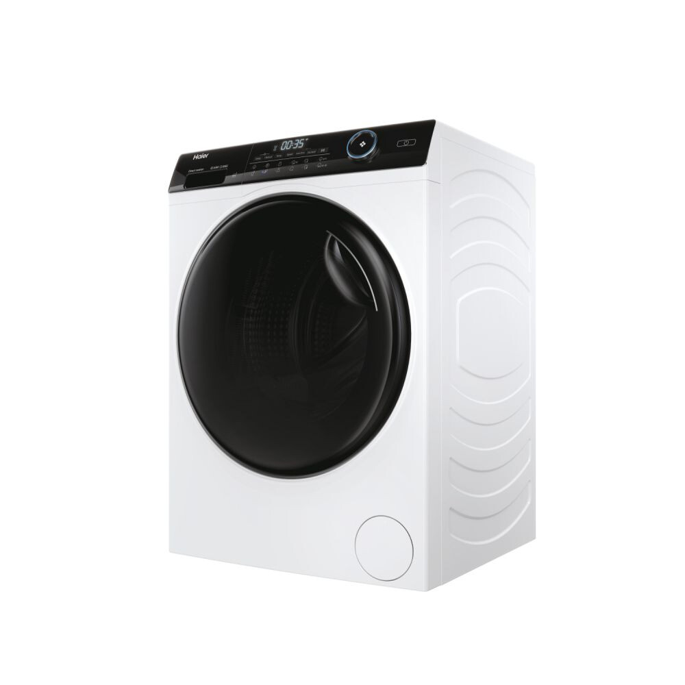 Lavatriçe Haier HWD80-B14959U1-S, në këmbë të pavarur, 8 / 5 kg, 1400 rpm, motor me lëvizje direkte, cikli i kombinuar i klasës D, i bardhë, L x H x I (cm) 60x55x85