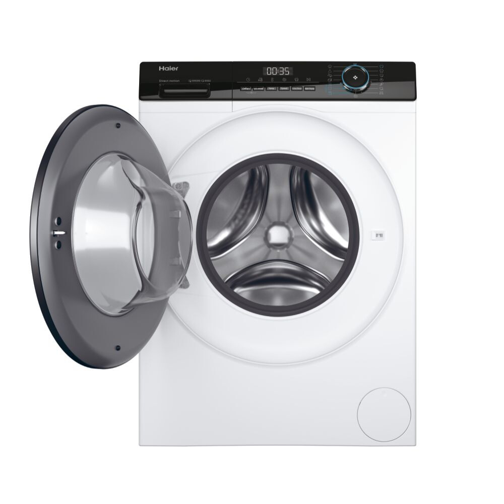 Rrobalarëse Haier HW80-B14939-S, I-Pro Seria 3 e pa inkorporuar, 8 kg, 1400 RPM, Motor me lëvizje direkte, Klasi A, E bardhë, 15 programe, L x H x L (cm) 60x62x85