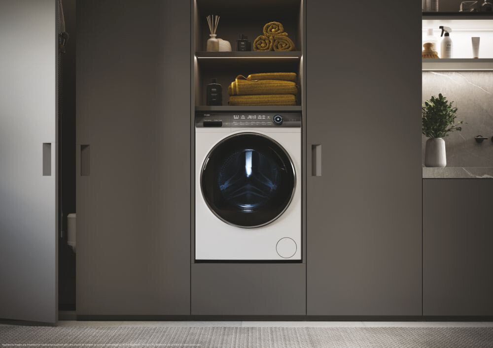 Rrobalarëse Haier HW120G-B14979U1S, I-Pro Series 7 Plus e pa inkorporuar, 12 kg, 1400 RPM, Motor me lëvizje direkte, Klasa A, E bardhë, 14 programe, L x H x L (cm) 60x69x85