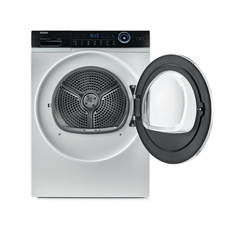 Tharëse rrobash Haier HD100-A2979-S, I-Pro Series 7 Independent, 10 kg, Pompë nxehtësie, Klasi A++, E bardhë