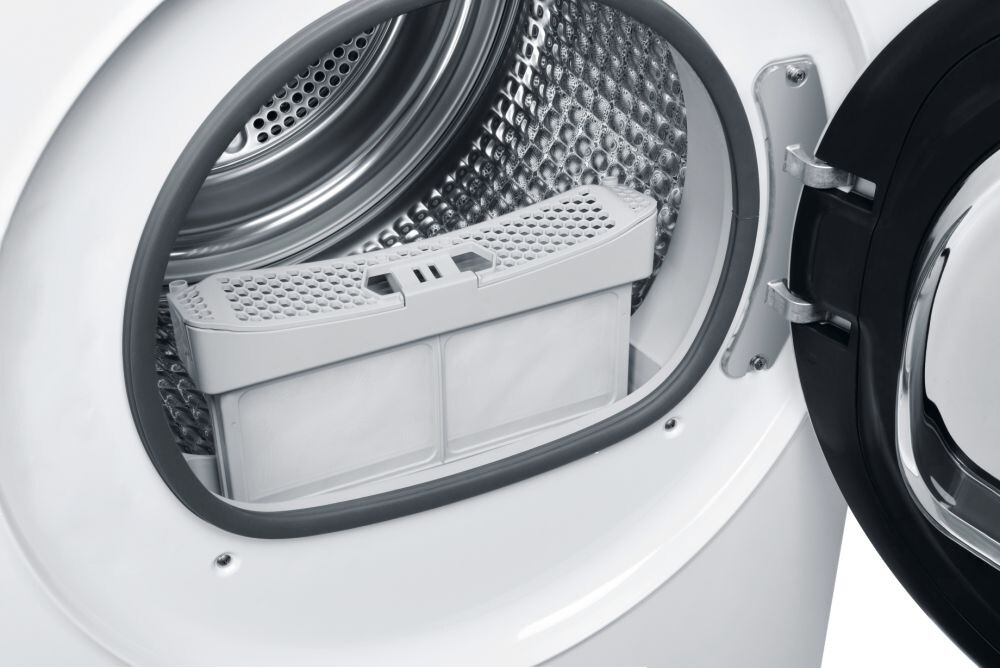 Tharëse rrobash Haier HD100-A2979-S, I-Pro Series 7 Independent, 10 kg, Pompë nxehtësie, Klasi A++, E bardhë