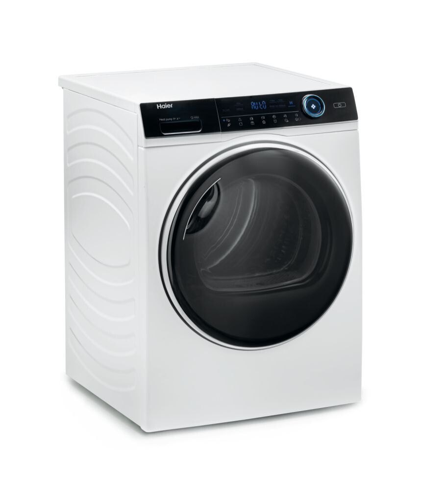 Tharëse rrobash Hiaer HD90-A3979-S, I-Pro Series 7 Independent, 9 kg, Inverter i pompës së nxehtësisë, Klasa A+++, E bardhë