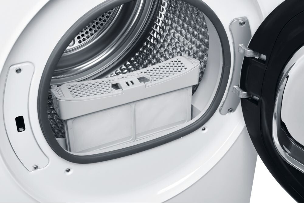 Tharëse rrobash Hiaer HD90-A3979-S, I-Pro Series 7 Independent, 9 kg, Inverter i pompës së nxehtësisë, Klasa A+++, E bardhë