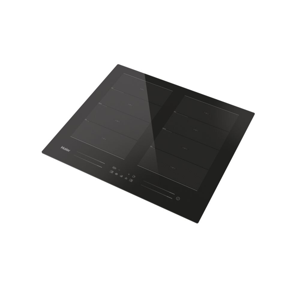 Pllakë me induksion Haier HA2MTSJ68MC, I-Move Series 6, E zezë, 60 cm