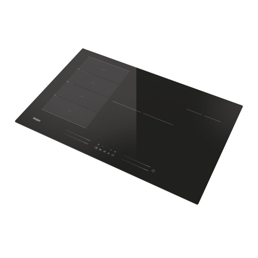 Pllakë me induksion Haier HAMTSJ86MC/1, I-Move Seria 6, 6 zona, E zezë, 80 cm