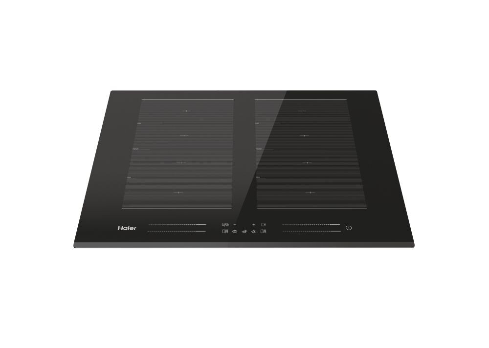 Pllakë me induksion HA2MTSJ58MB1 Haier, I-Move Series 6, E zezë, 60 cm