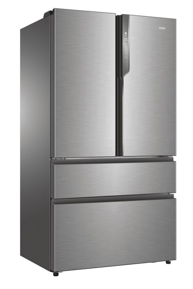 Frigorifer me shumë dyer Haier HB26FSSAAA FD 100 Seria 7.4 dyer, Pa ngricë, ndriçim LED, Klasi E, Titanium argjend, L x H x I (mm) 1005x760x1900