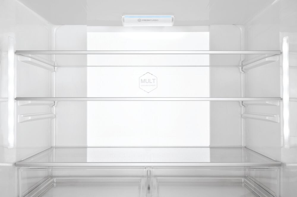 Frigorifer me shumë dyer Haier HB26FSSAAA FD 100 Seria 7.4 dyer, Pa ngricë, ndriçim LED, Klasi E, Titanium argjend, L x H x I (mm) 1005x760x1900