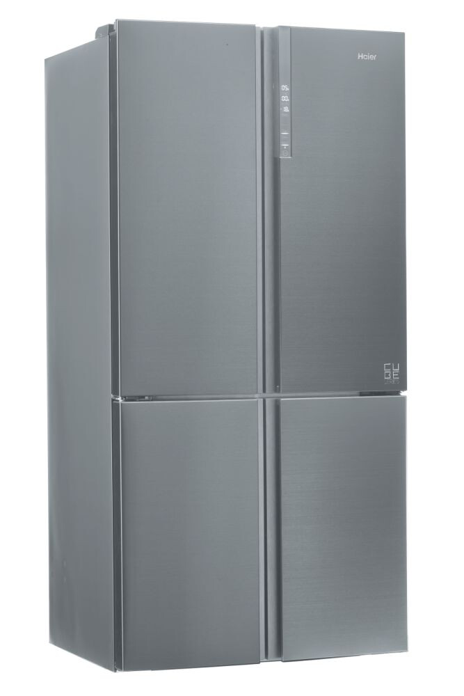 Ftohes me shumë dyer 90 Haier HTF-710DP7 Seria 7 i pavarur, 4 dyer, pa ngricë, ndriçim LED, klasi F,  inox INOX, L x H x I (mm) 908x750x1900
