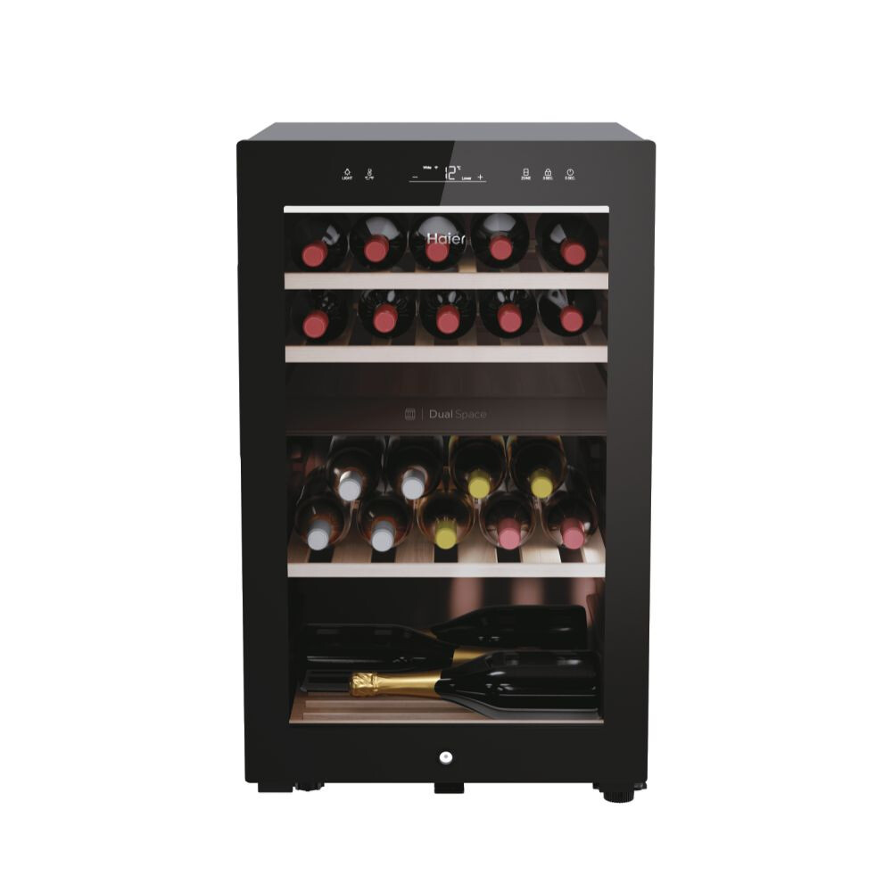 Ftohës i verës Wine Bank Seria 50, i pavarur, 2 zona, 42 shishe, ndriçim LED, klasi G, L x H x I (mm) 497x585x820