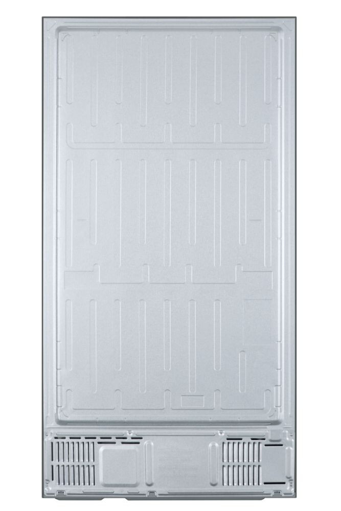 Krah për krah Haier HSR3918ENPG SBS 90 Seria 3 në këmbë, pa ngricë, ndriçim LED, klasi E, argjend i butë, L x H x I (mm) 908x647x1775